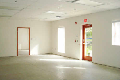Building C office interior — Suite C-104